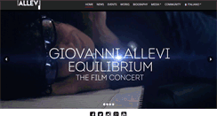 Desktop Screenshot of giovanniallevi.com